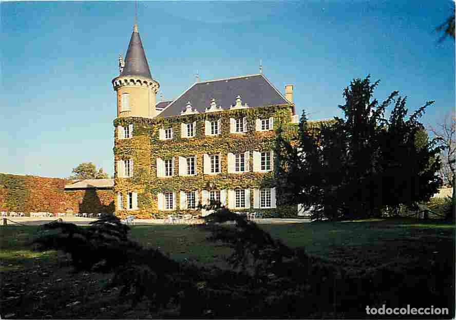 Postkarten: Francia - 01 - Jassans Riottier - Ch&acirc;teau de Gl&eacute;teins - Maison de Convalescence Post-Chirurgicale -