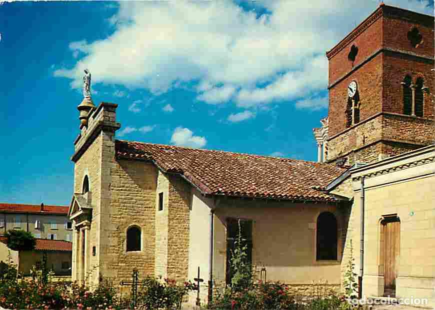 Postkarten: Francia - 01 - Jassans Riottier - L'ancienne &eacute;glise paroissiale - Carte Neuve - CPM - Voir Scans Rec