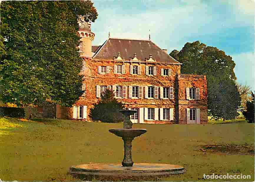 Postkarten: Francia - 01 - Jassans Riottier - Ch&acirc;teau de Gl&eacute;teins - Maison de Convalescence Post-Chirurgicale -