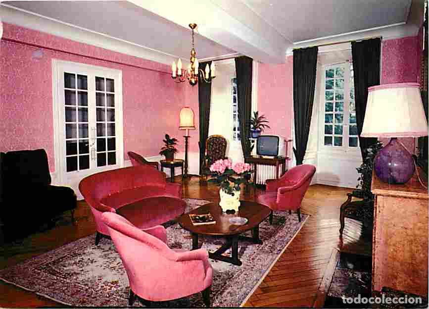 Postkarten: Francia - 01 - Jassans Riottier - Ch&acirc;teau de Gl&eacute;teins - Maison de Convalescence Post-Chirurgicale -