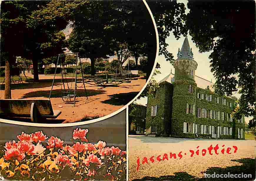 Postkarten: Francia - 01 - Jassans Riottier - Maison de Repos et Jardin d'Enfants - Multivues - CPM - Voir Scans