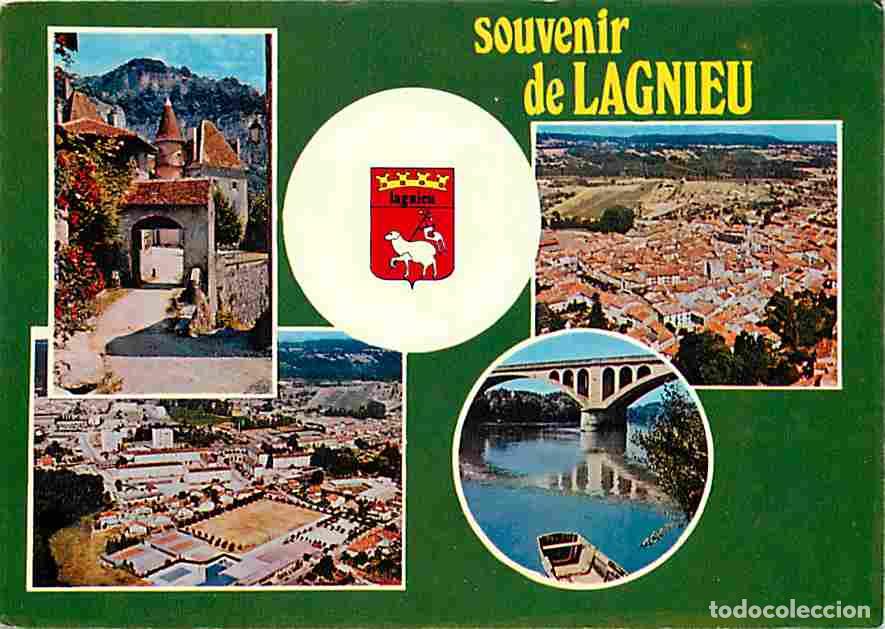 Postkarten: Francia - 01 - Lagnieu - Multivues - Blasons - Carte Neuve - CPM - Voir Scans Recto-Verso