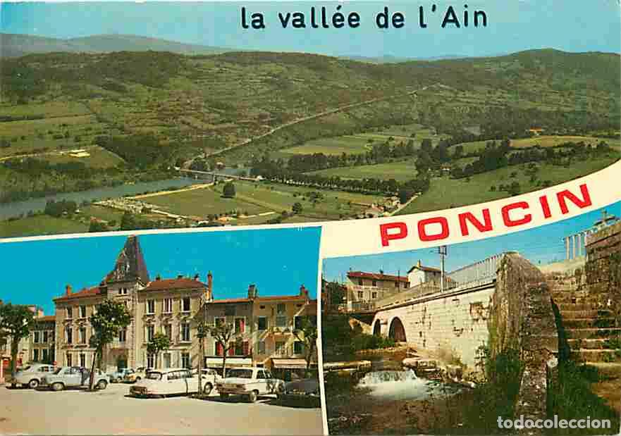 Postkarten: Francia - 01 - Poncin - Multivues - Automobiles - CPM - Voir Scans Recto-Verso