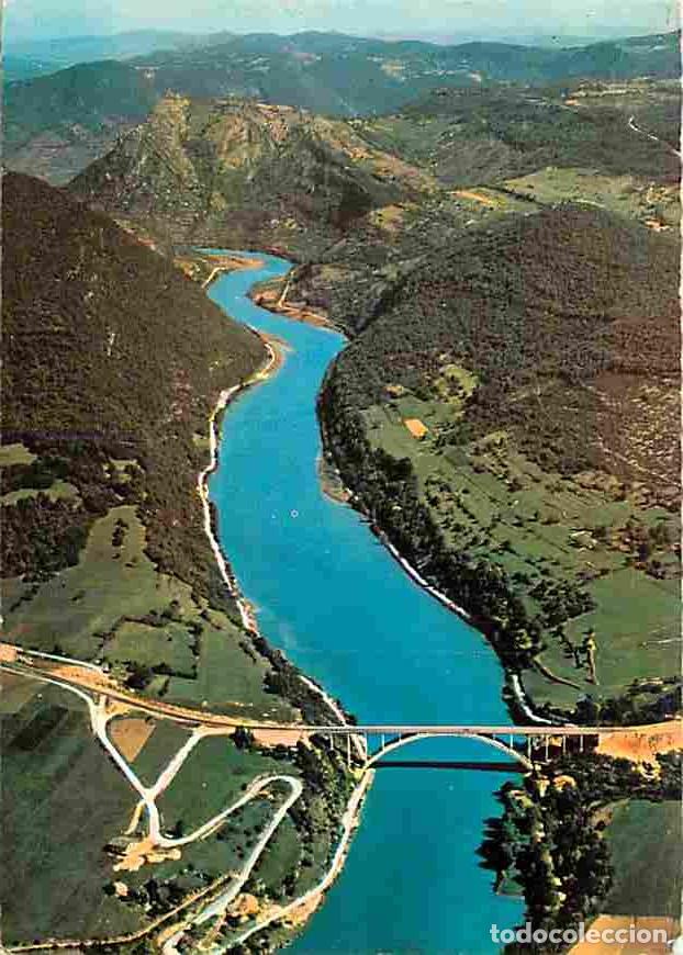 Postkarten: Francia - 01 - Pont de Serrieres - Gorges de l'Ain - Vue a&eacute;rienne - CPM - Voir Scans Recto-Verso