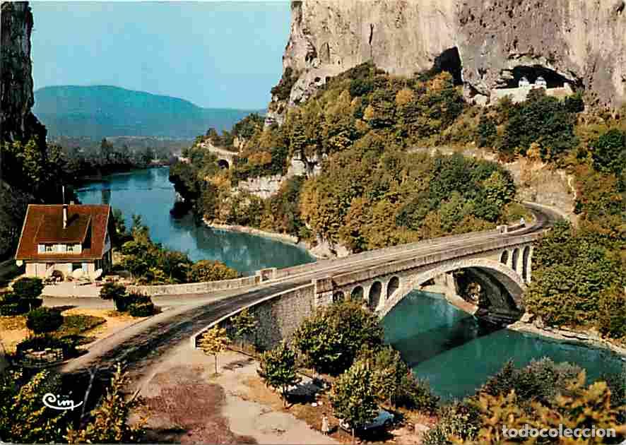 Postkarten: Francia - 01 - Pont de la Balme - Vue a&eacute;rienne - CPM - Voir Scans Recto-Verso