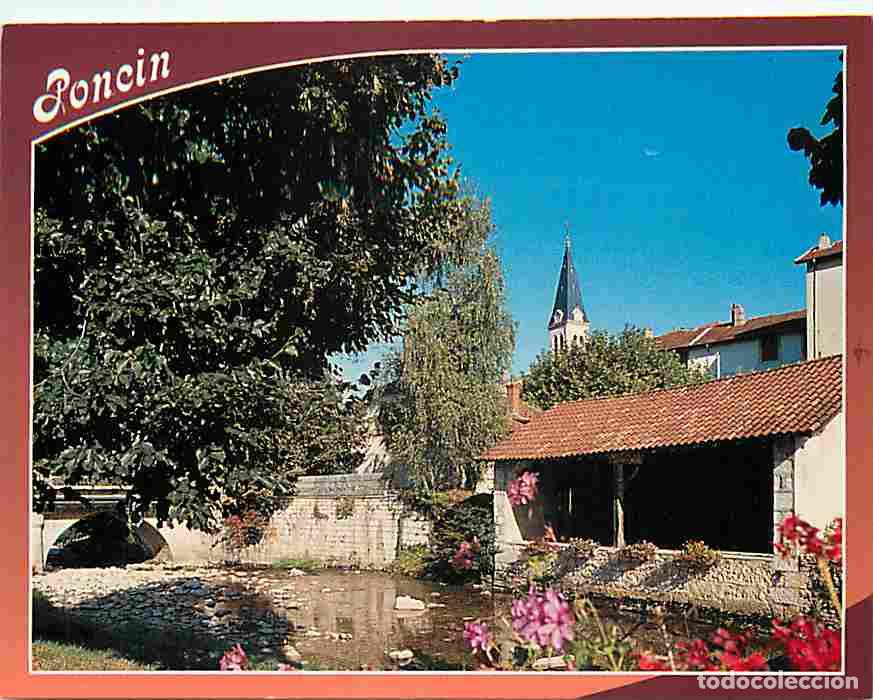 Postkarten: Francia - 01 - Poncin - Le Lavoir - Rivi&egrave;res &agrave; truites Le Veyron - CPM - Voir Scans Recto-Verso