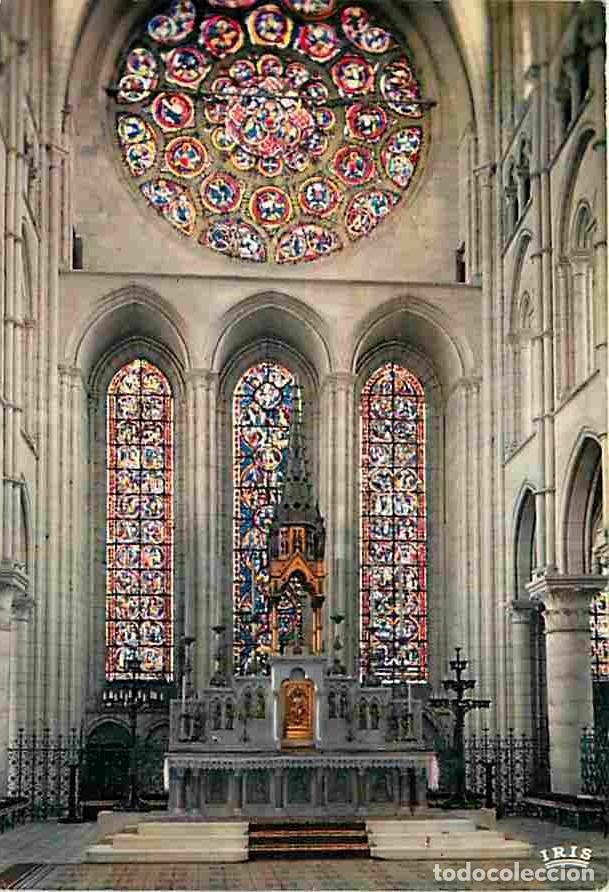 Postais: Francia - 02 - Laon - La Cath&eacute;drale Notre Dame - Le Choeur - CPM - Voir Scans Recto-Verso