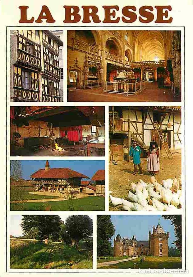 Postais: Francia - 01 - Ain - La Bresse - Multivues - Coq - Ferme Bressane - CPM - Voir Scans Recto-Verso