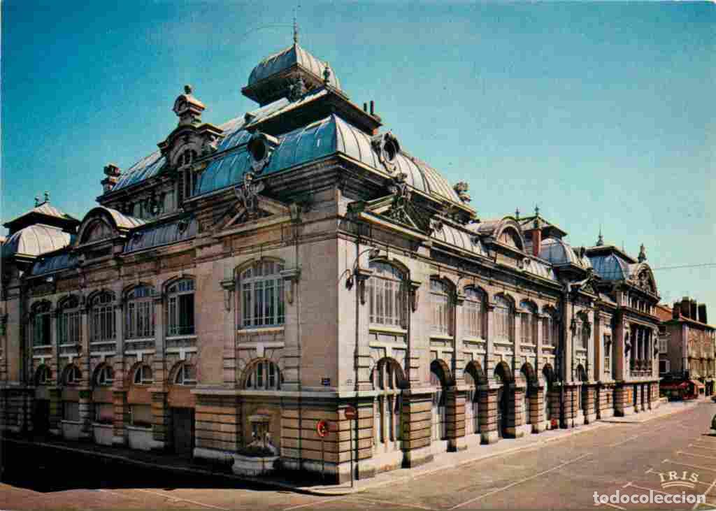 Postais: Francia - 01 - Bourg en Bresse - Le Th&eacute;&acirc;tre et la Salle des F&ecirc;tes - cours de Verdun - CPM - Carte Ne