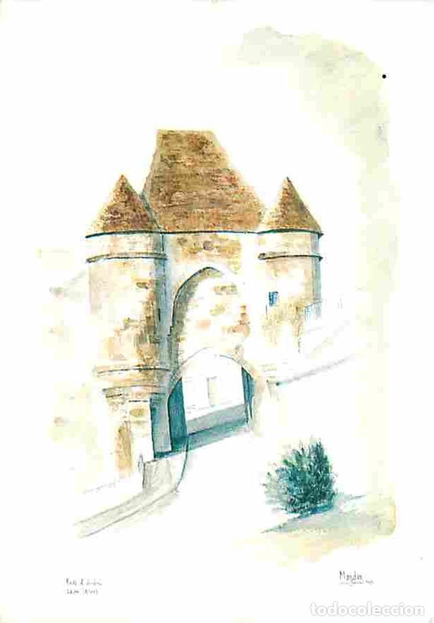 Postkarten: Francia - 02 - Laon - La Porte d'Ardon - Aquarelle de Mondon - CPM - Voir Scans Recto-Verso