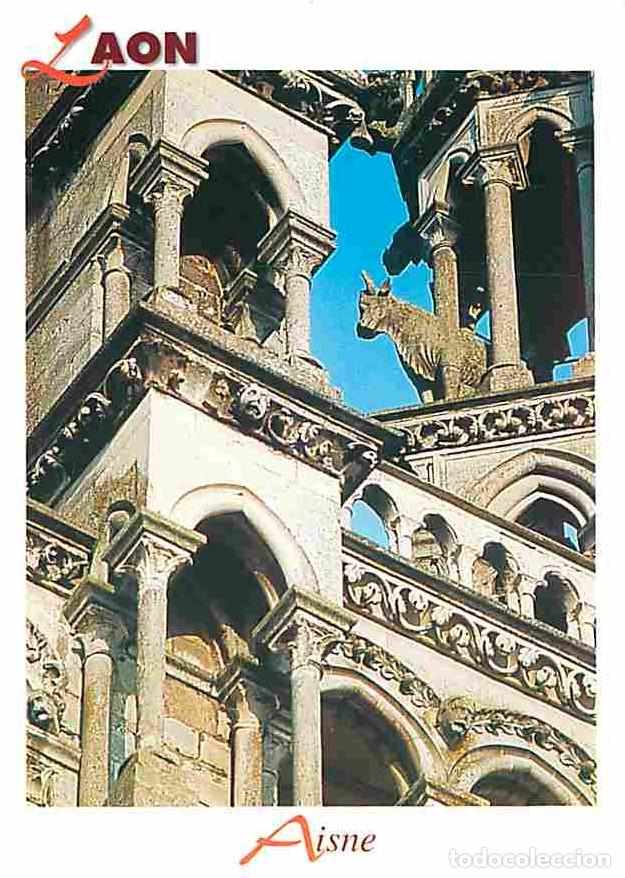 Postkarten: Francia - 02 - Laon - La Cath&eacute;drale Notre Dame - Boeufs - Carte Neuve - CPM - Voir Scans Recto-Vers