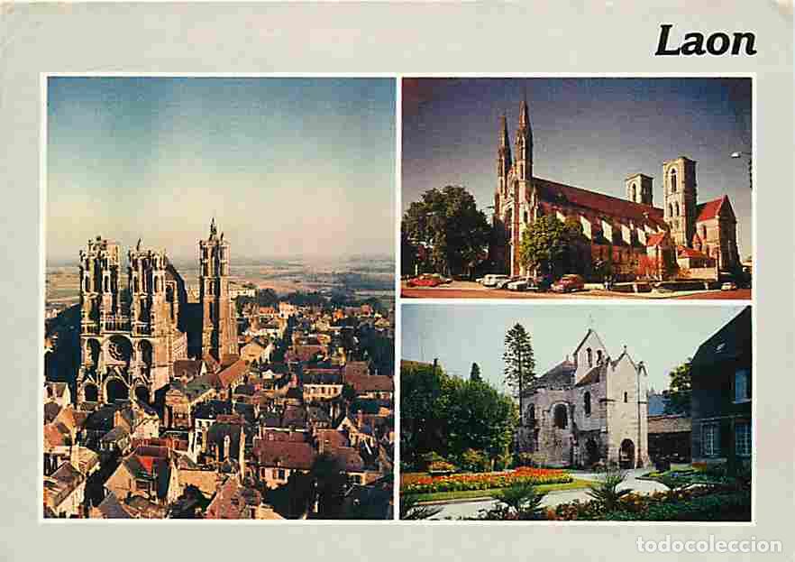 Postkarten: Francia - 02 - Laon - Multivues - Automobiles - CPM - Voir Scans Recto-Verso
