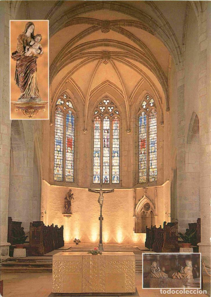 Postales: Francia - 01 - Ambronay - Abbaye Notre-Dame - Multivues - Ch�ur et abside de l'&eacute;glise abbatiale - Vi