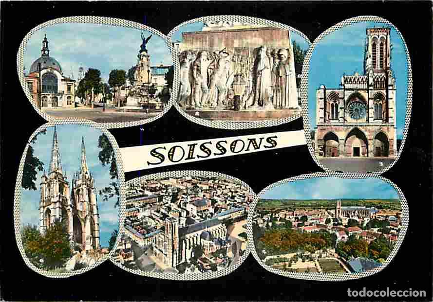 Postales: Francia - 02 - Soissons - Multivues - CPM - Voir Scans Recto-Verso