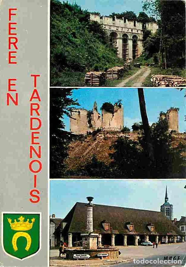 Postales: Francia - 02 - F&egrave;re en Tardenois - Multivues - Automobiles - Blasons - Carte Neuve - CPM - Voir Scan