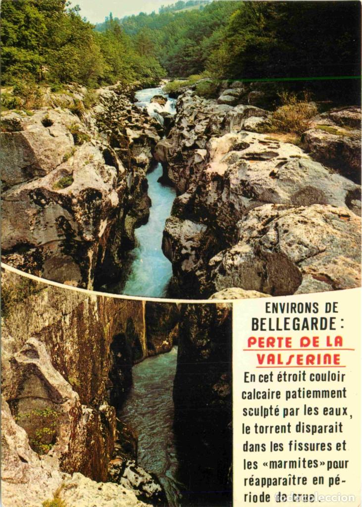 Postkarten: Francia - 01 - Bellegarde - les pertes de la Valserine - ph&eacute;nom&egrave;ne g&eacute;ologique - Multivues - CPM - Vo