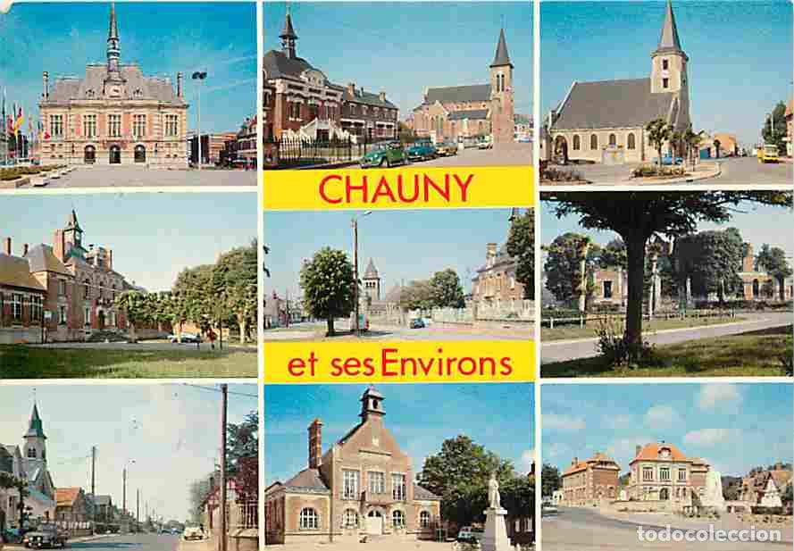 Postkarten: Francia - 02 - Chauny - Et ses environs - Multivues - Automobiles - CPM - Voir Scans Recto-Verso