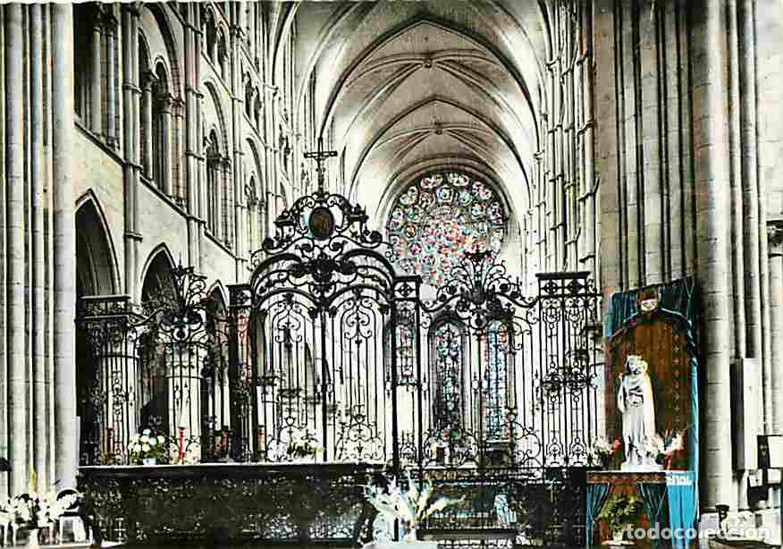 Postcards: Francia - 02 - Laon - Int&eacute;rieur de la Cath&eacute;drale - Carte Neuve - CPM - Voir Scans Recto-Verso