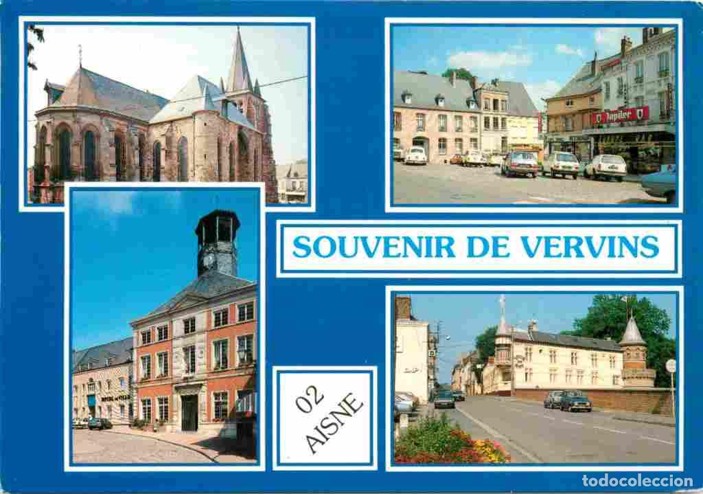 Cartoline: Francia - 02 - Vervins - Multivues - Automobiles - CPM - Voir Scans Recto-Verso
