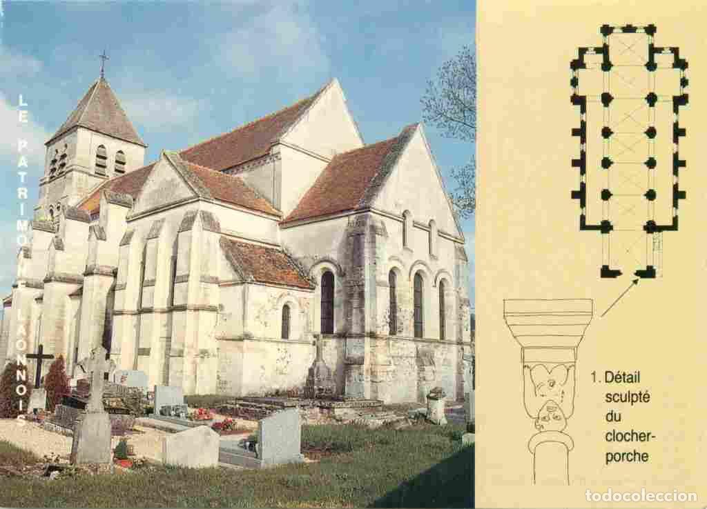 Cartoline: Francia - 02 - Aisne - Le Patrimoine Laonnois - Colligis Crandelain - Eglise Saint-Martin - CPM - Ca