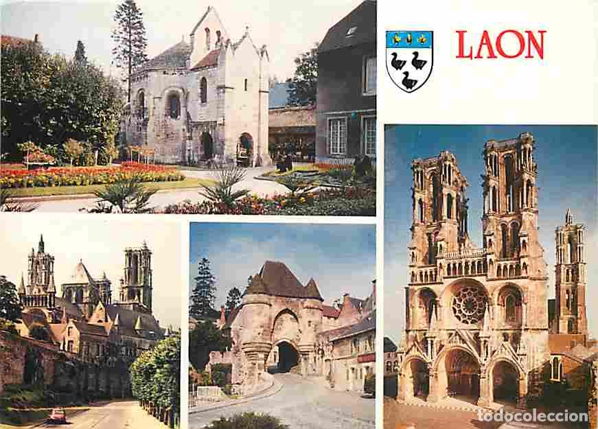 Postales: Francia - 02 - Laon - Multivues - Blasons - Carte Neuve - CPM - Voir Scans Recto-Verso