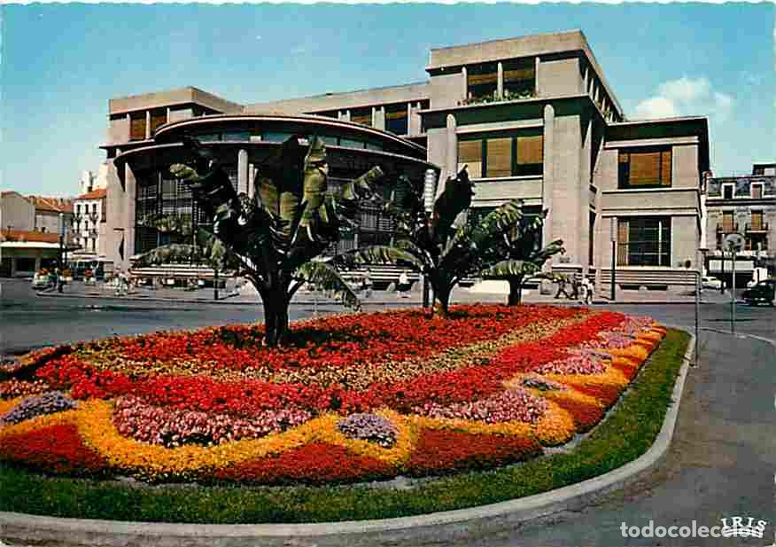 Postales: Francia - 03 - Vichy - La Poste - Massifs Floraux - Fleurs - Carte Neuve - CPM - Voir Scans Recto-Ve