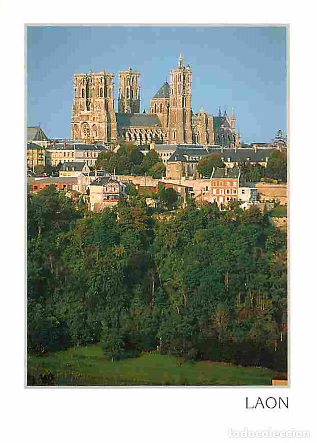 Cartoline: Francia - 02 - Laon - La Cath&eacute;drale vue du Plateau Saint Vincent - Carte Neuve - CPM - Voir Scans Re