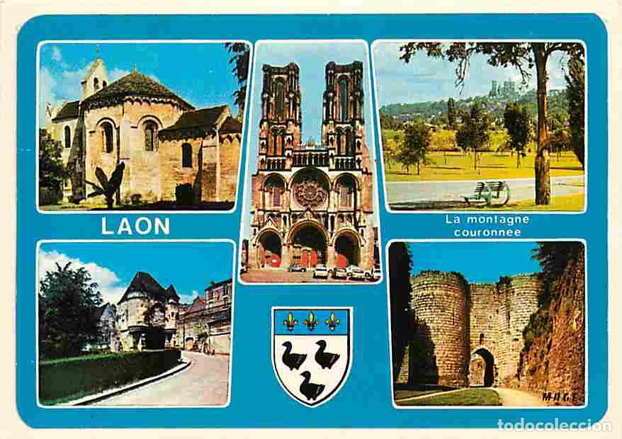 Cartoline: Francia - 02 - Laon - Multivues - Blasons - Carte Neuve - CPM - Voir Scans Recto-Verso