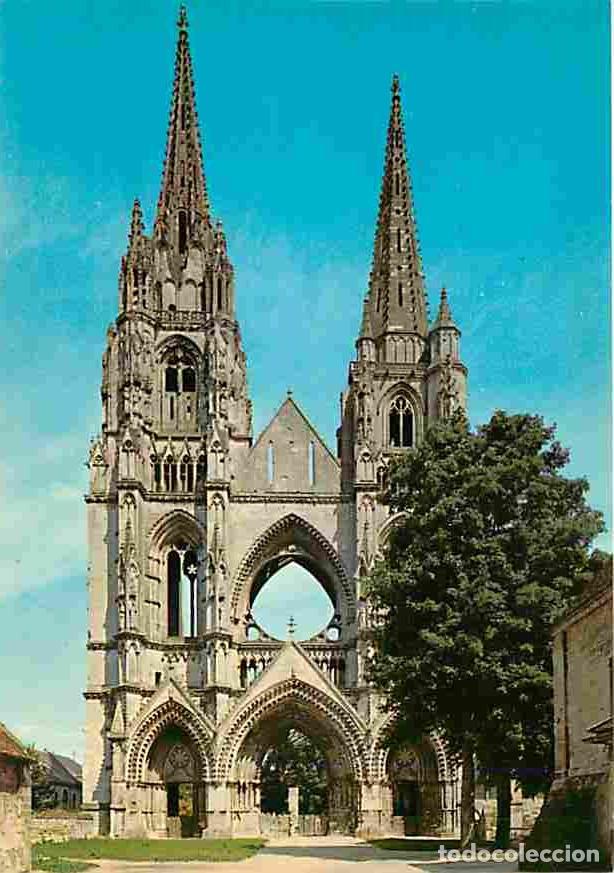 Postales: Francia - 02 - Soissons - L'Abbaye Saint Jean des Vignes - Le portail - Carte Neuve - CPM - Voir Sca
