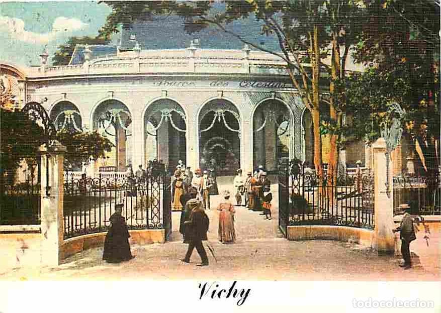 Postcards: Francia - 03 - Vichy - Le Pavillon de la Source des C&eacute;lestins - Le Vichy de la Belle Epoque - Carte