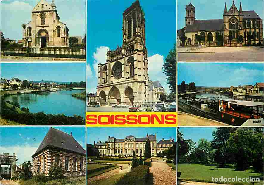 Postcards: Francia - 02 - Soissons - Multivues - CPM - Voir Scans Recto-Verso