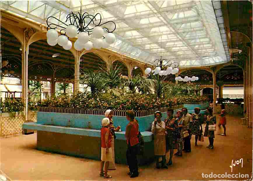 Postcards: Francia - 03 - Vichy - La buvette de la Grande Source - Flamme Postale - CPM - Voir Scans Recto-Vers