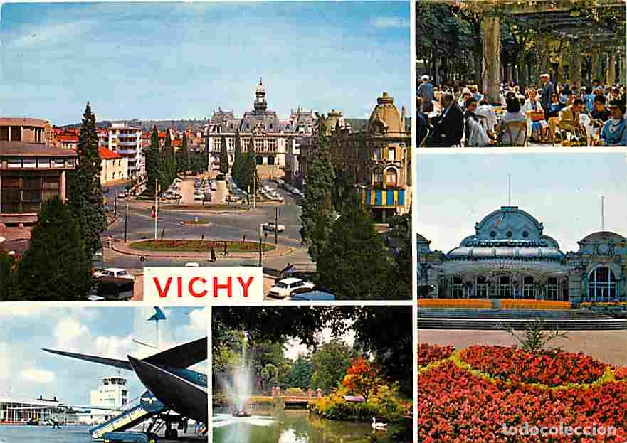 Cartes Postales: Francia - 03 - Vichy - Multivues - Automobiles - Carte Neuve - CPM - Voir Scans Recto-Verso