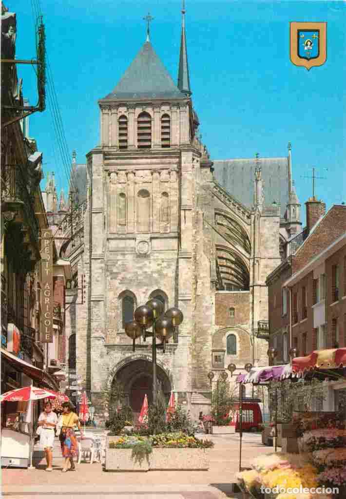 Postcards: Francia - 02 - Saint Quentin - La rue Pi&eacute;tonni&egrave;re et la Basilique - CPM - Carte Neuve - Voir Scans R