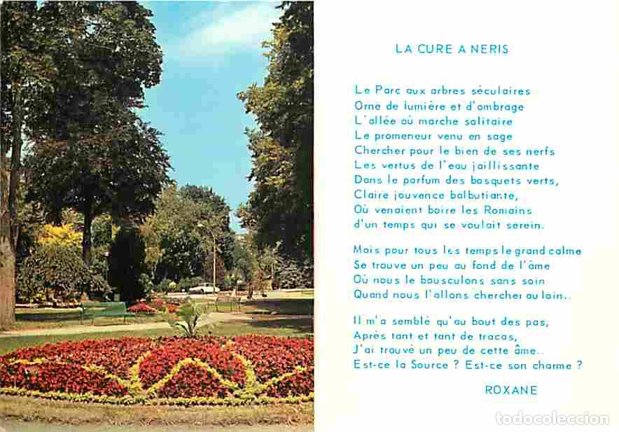 Cartes Postales: Francia - 03 - N&eacute;ris les Bains - La Cure &agrave; N&eacute;ris - Massifs Floraux - Fleurs - Carte Neuve - CPM - Vo