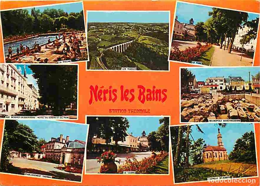 Cartes Postales: Francia - 03 - N&eacute;ris les Bains - Multivues - Piscine - CPM - Voir Scans Recto-Verso