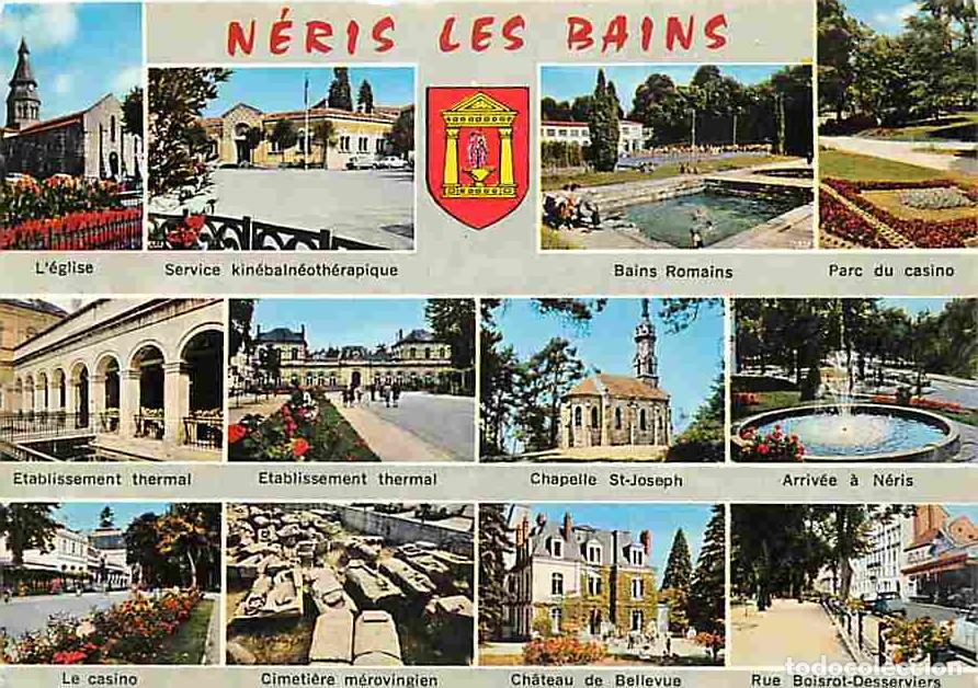 Cartes Postales: Francia - 03 - N&eacute;ris les Bains - Multivues - Blasons - Carte Neuve - CPM - Voir Scans Recto-Verso