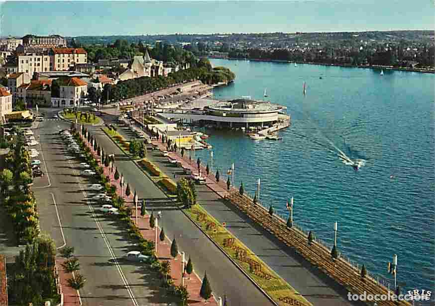 Postcards: Francia - 03 - Vichy - Le plan d'eau - La Rotonde du Lac - Automobiles - CPM - Voir Scans Recto-Vers