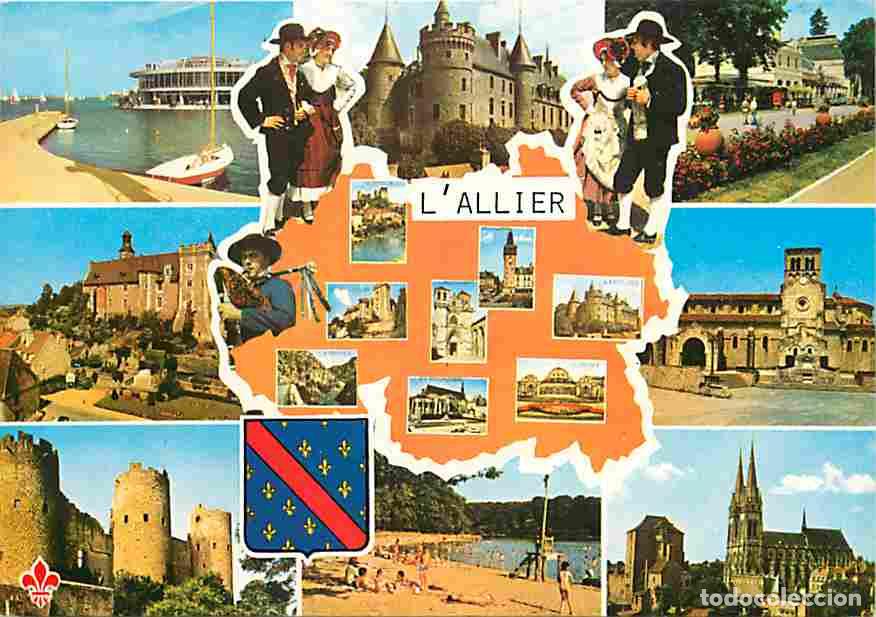 Postcards: Francia - 03 - Allier - Multivues - Blasons - Plage - Carte Neuve - CPM - Voir Scans Recto-Verso