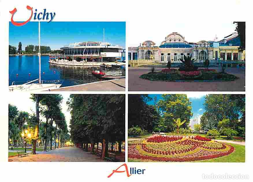 Postkarten: Francia - 03 - Vichy - Multivues - Massifs Floraux - Fleurs - CPM - Voir Scans Recto-Verso