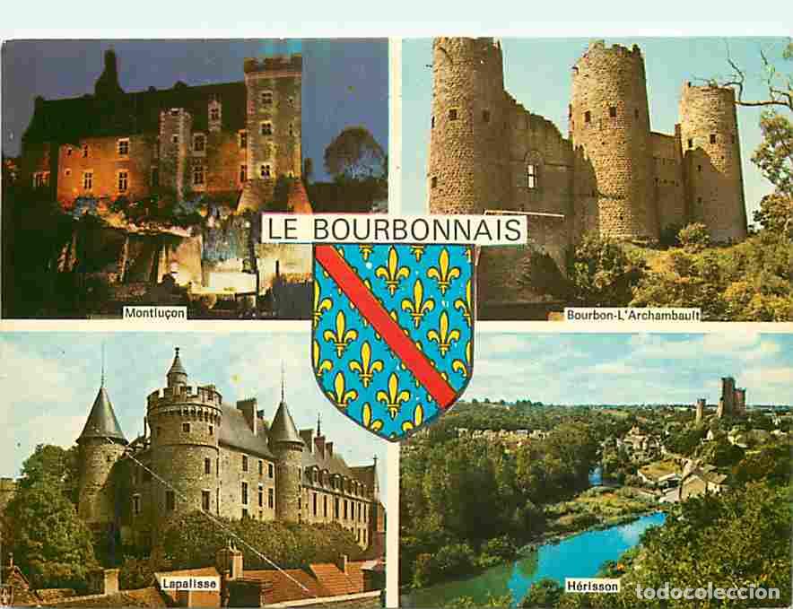 Postais: Francia - 03 - Allier - Bourbonnais - Multivues - Blasons - Ch&acirc;teau - Flamme Postale - CPM - Voir Sc