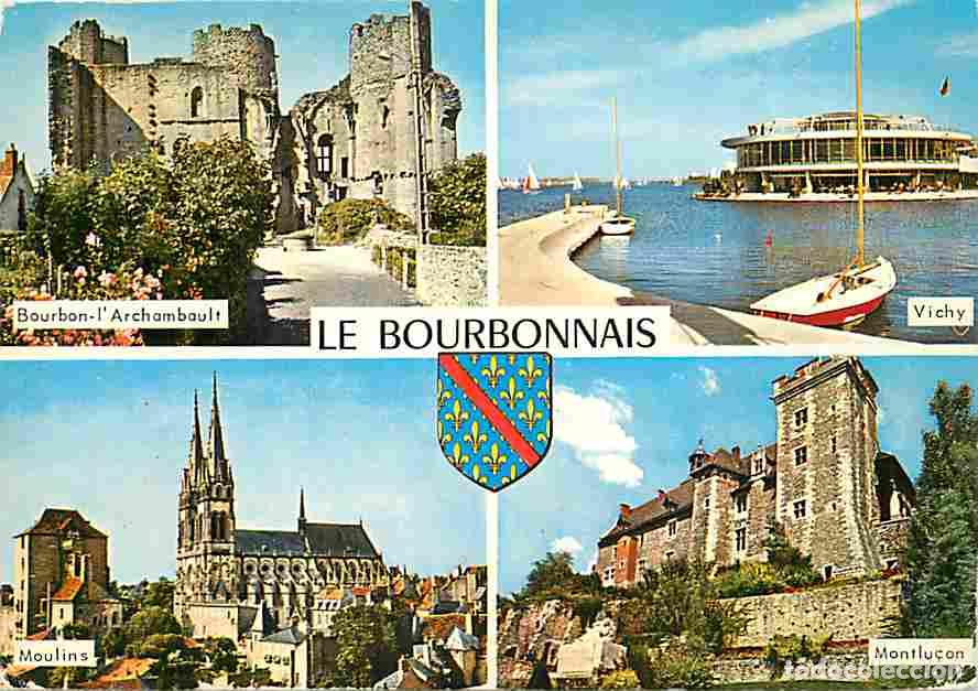 Postais: Francia - 03 - Allier - Bourbonnais - Multivues - Blasons - Ch&acirc;teau - CPM - Voir Scans Recto-Verso