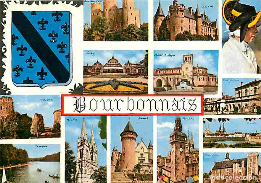 Postais: Francia - 03 - Allier - Bourbonnais - Multivues - Blasons - Folklore - Ch&acirc;teau - CPM - Voir Scans Re
