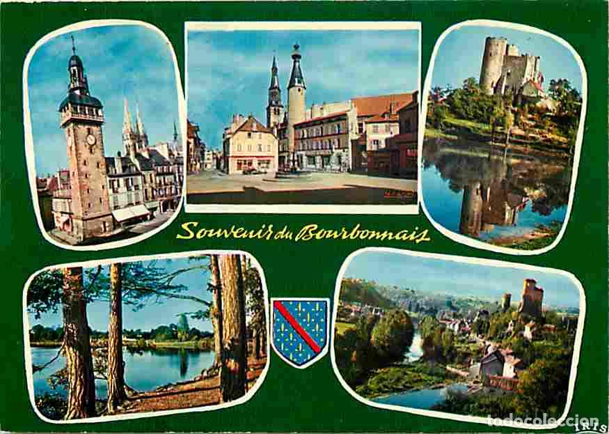 Postais: Francia - 03 - Allier - Bourbonnais - Multivues - Blasons - CPM - Voir Scans Recto-Verso