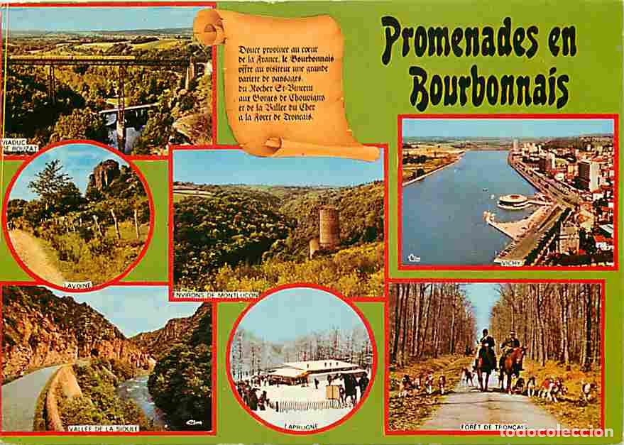 Postais: Francia - 03 - Allier - Bourbonnais - Multivues - Chasse &agrave; Courre - CPM - Voir Scans Recto-Verso
