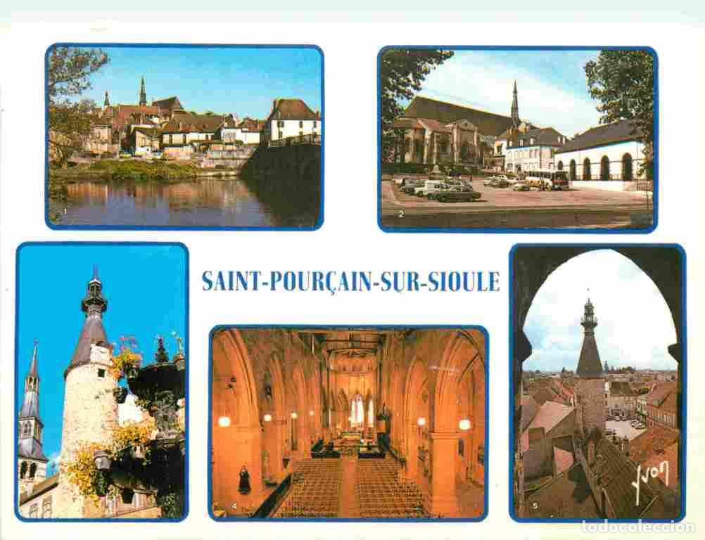 Postais: Francia - 03 - Saint Pour&ccedil;ain sur Sioule - Multivues - CPM - Voir Scans Recto-Verso