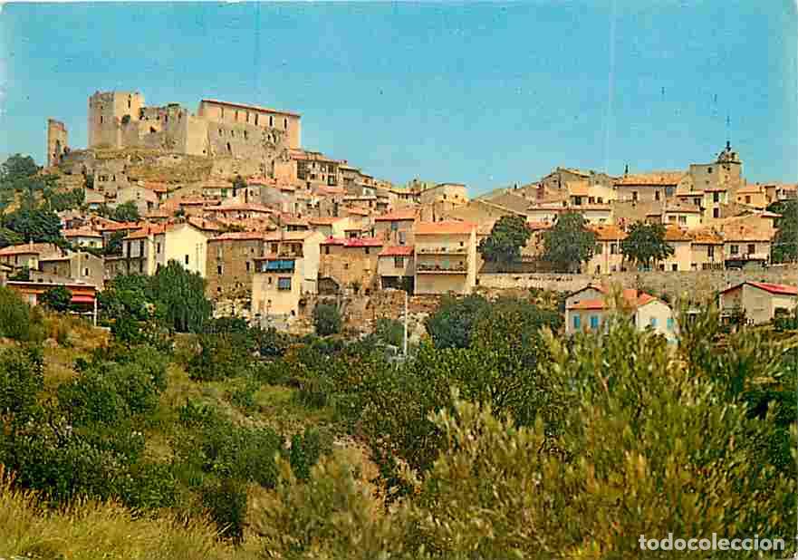 Postkarten: Francia - 04 - Gr&eacute;oux les Bains - Vue sur la Ville et le Ch&acirc;teau - Flamme Postale de Gr&eacute;oux les Bain
