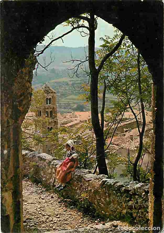 Postkarten: Francia - 04 - Moustiers Sainte Marie - Jeune Proven&ccedil;ale - Folklore - Flamme Postale de Moustiers Sa