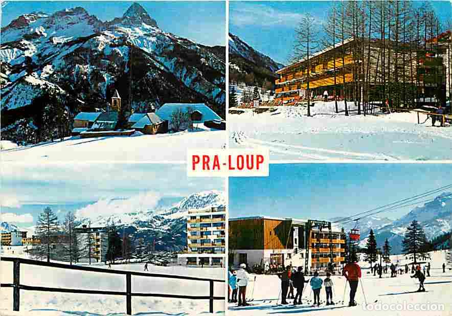 Postkarten: Francia - 04 - Pra Loup - Multivues - Hiver - Neige - Skieurs - CPM - Voir Scans Recto-Verso