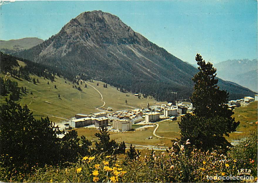 Postcards: Francia - 05 - Montgen&egrave;vre - Vue d'ensemble et le Janus (2543 m) - CPM - Voir Scans Recto-Verso